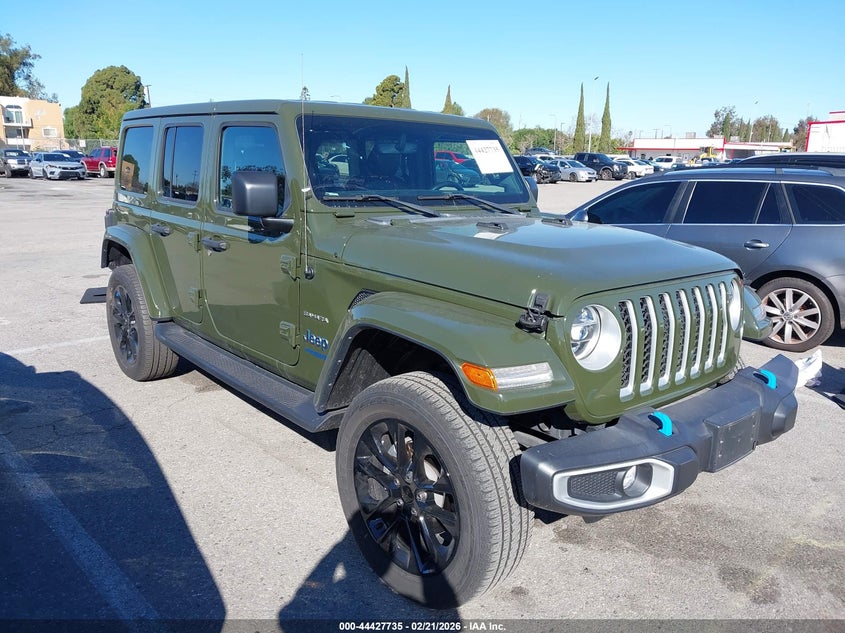 2022 Jeep Wrangler 4Xe Unlimited Sahara 4X4