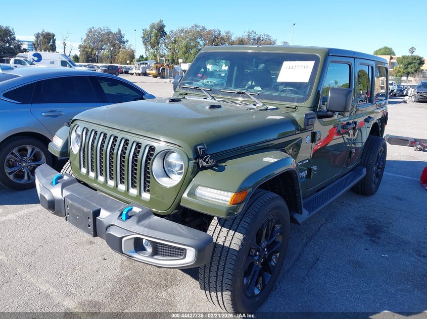 2022 Jeep Wrangler 4Xe Unlimited Sahara 4X4