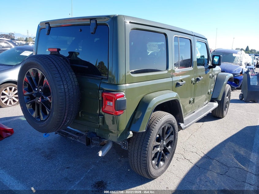 2022 Jeep Wrangler 4Xe Unlimited Sahara 4X4
