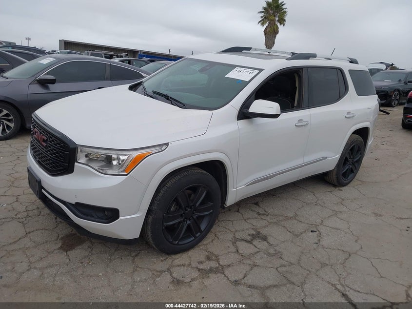Vin: 1gkknplsxjz178371, lot: 44924334, gmc acadia denali 20182