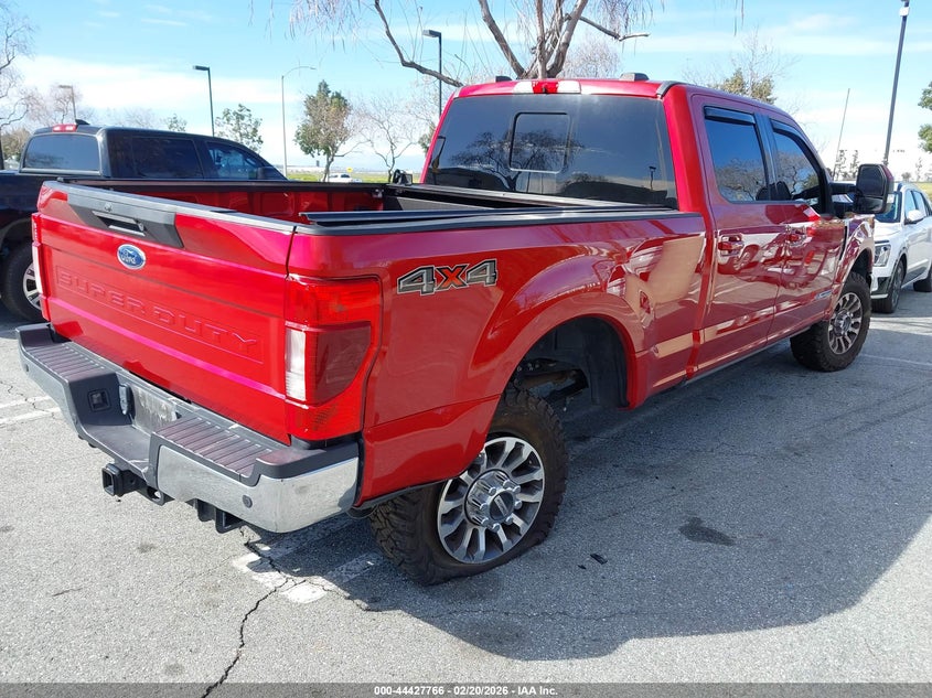 Vin: 1ft8w2bt2nec46174, lot: 44924358, ford f-250 lariat 20224