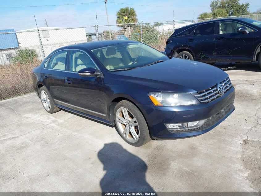 2012 Volkswagen Passat 2.0L Tdi Sel Premium