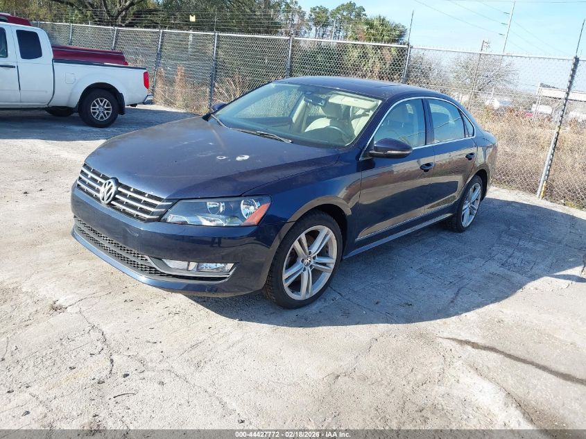 2012 Volkswagen Passat 2.0L Tdi Sel Premium