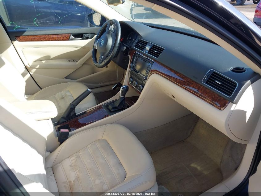 2012 Volkswagen Passat 2.0L Tdi Sel Premium