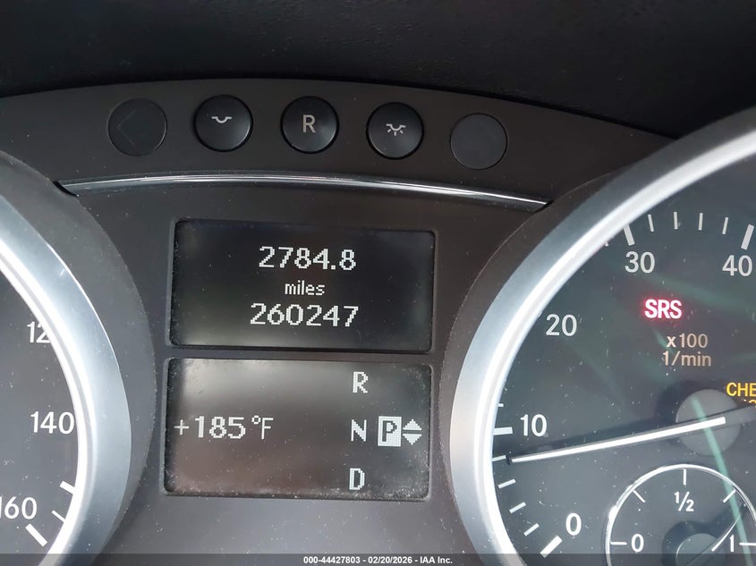 2006 Mercedes-Benz Ml 500 4Matic VIN: 4JGBB75E26A037498 Lot: 44427803