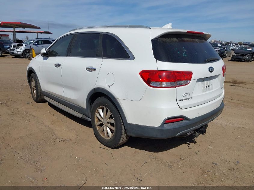 2016 Kia Sorento 2.4L Lx