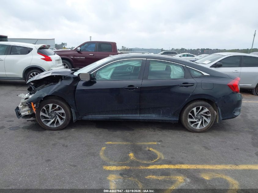 2016 Honda Civic Ex VIN: 19XFC2F71GE085160 Lot: 44427947