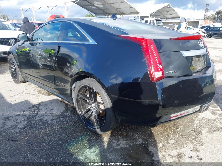 2012 Cadillac Cts Standard