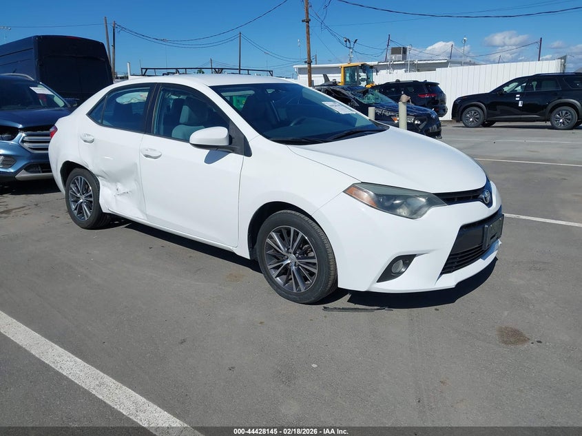 2016 Toyota Corolla Le Plus