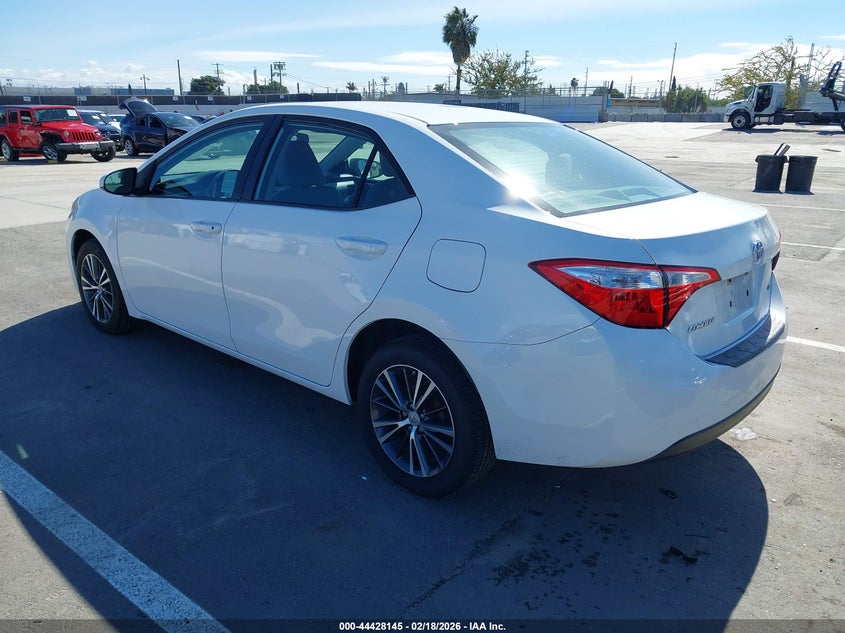 2016 Toyota Corolla Le Plus