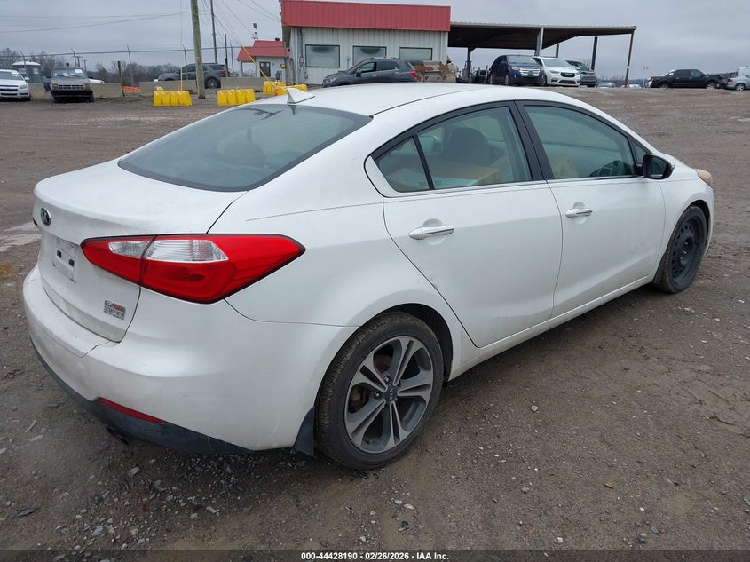 Vin: knafz4a85f5318569, lot: 44924791, kia forte ex 20154