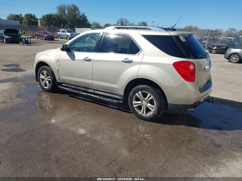 2012 Chevrolet Equinox 3.0 Ltz gold Lot 111044428227 Vin 2GNFLFE57C6209649