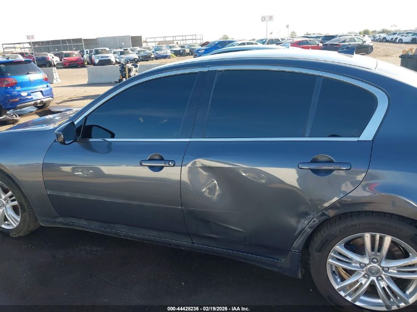 2012 Infiniti G37 Journey VIN: JN1CV6AP8CM936882 Lot: 44428236