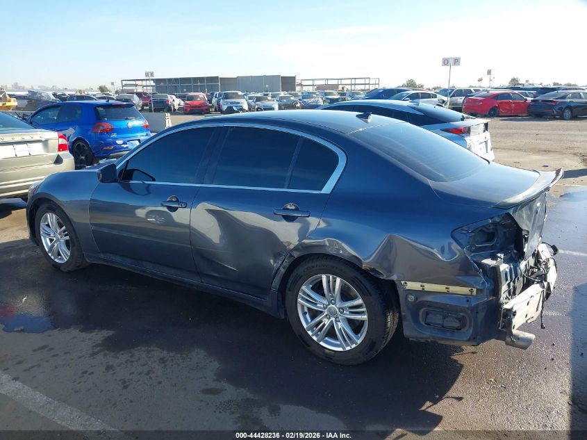 2012 Infiniti G37 Journey VIN: JN1CV6AP8CM936882 Lot: 44428236