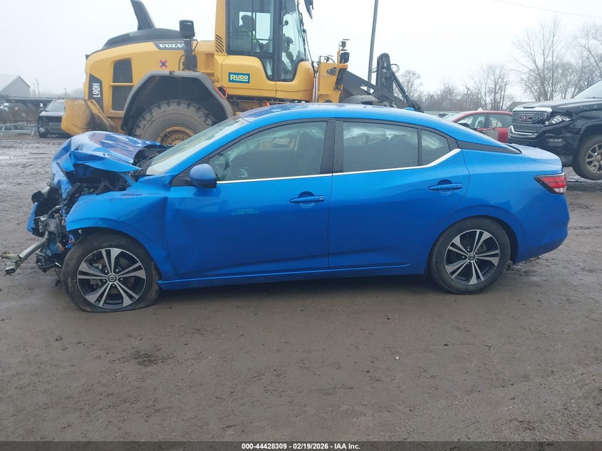 VIN 3N1AB8CV6MY314853 2021 NISSAN SENTRA SV XTRONIC CVT