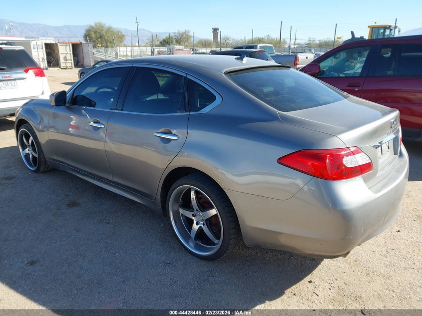 Vin: jn1by1ap5bm325812, lot: 44925086, infiniti m37 20113