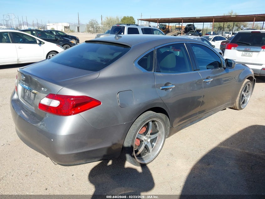 Vin: jn1by1ap5bm325812, lot: 44925086, infiniti m37 20114