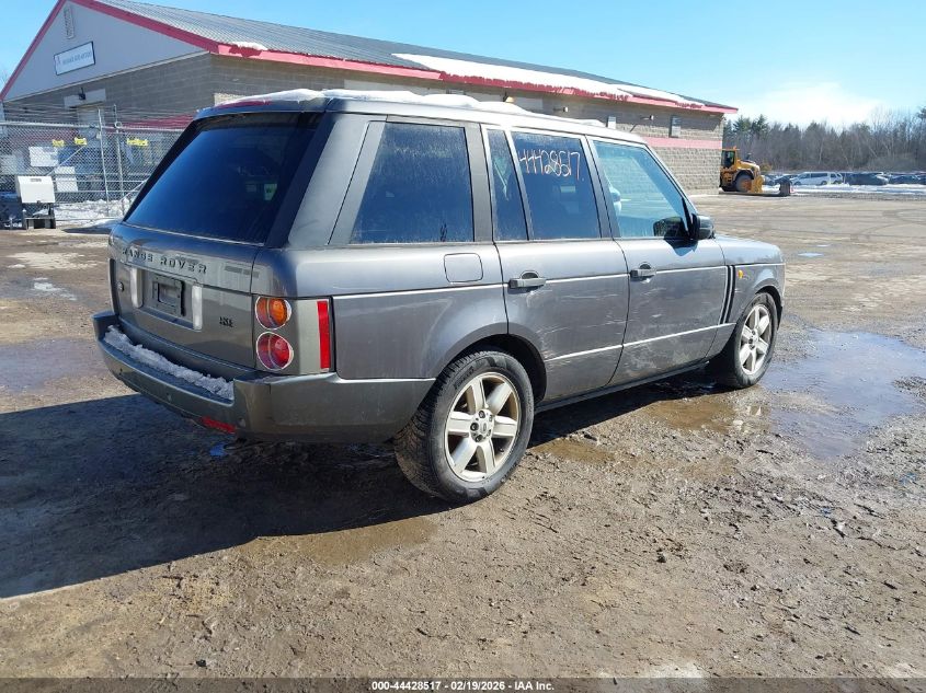 2005 Land Rover Range Rover Hse