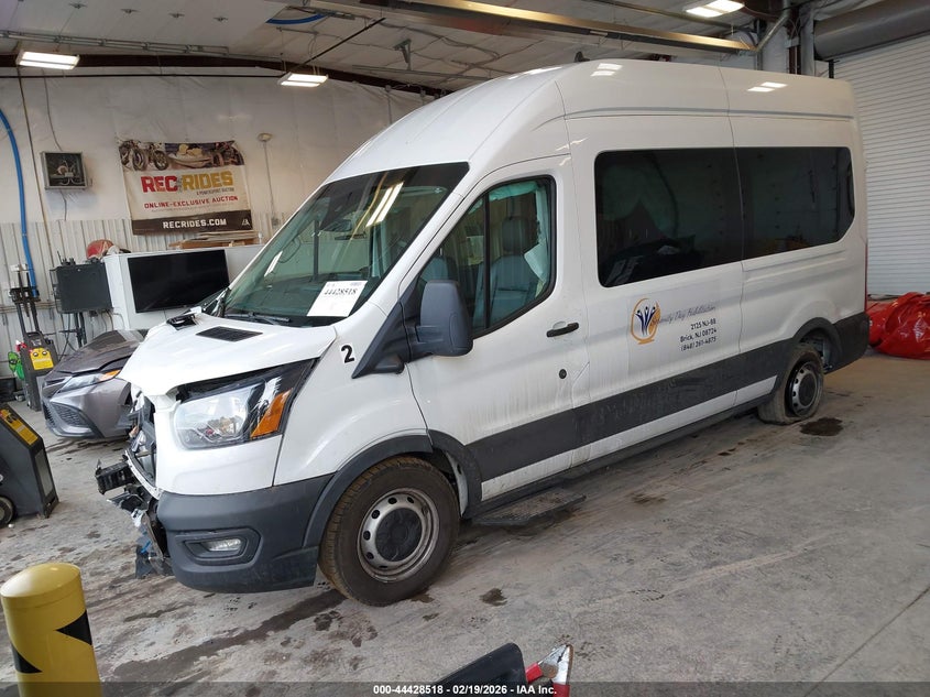 Vin: 1fbax2x8xrka34525, lot: 44925158, ford transit-350 passenger van xl 20242