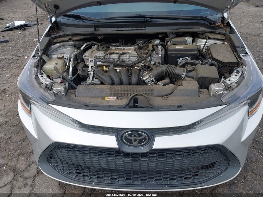 VIN 5YFEPMAE7MP222436 2021 TOYOTA COROLLA LE