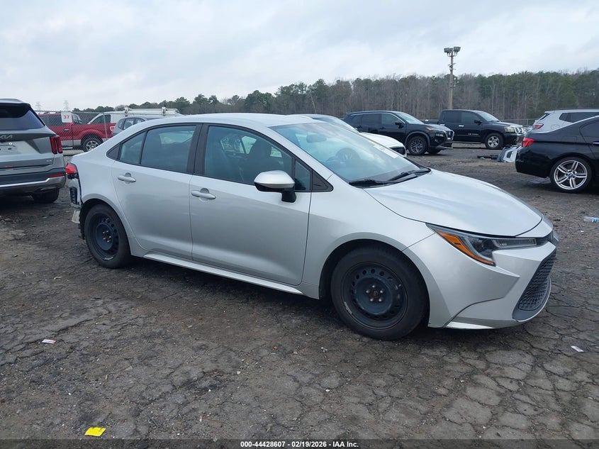 VIN 5YFEPMAE7MP222436 2021 TOYOTA COROLLA LE