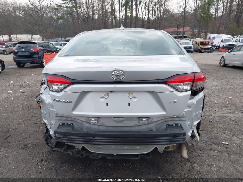 VIN 5YFEPMAE7MP222436 2021 TOYOTA COROLLA LE