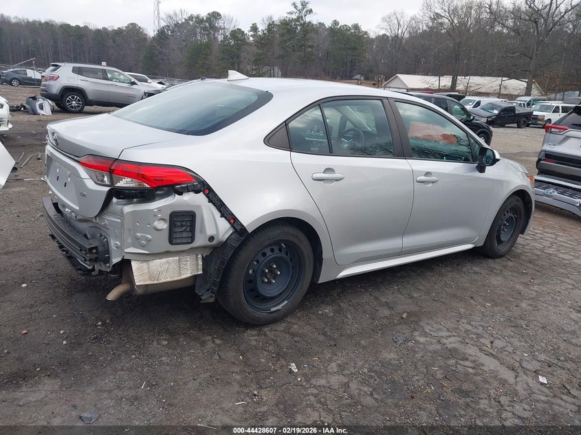 VIN 5YFEPMAE7MP222436 2021 TOYOTA COROLLA LE