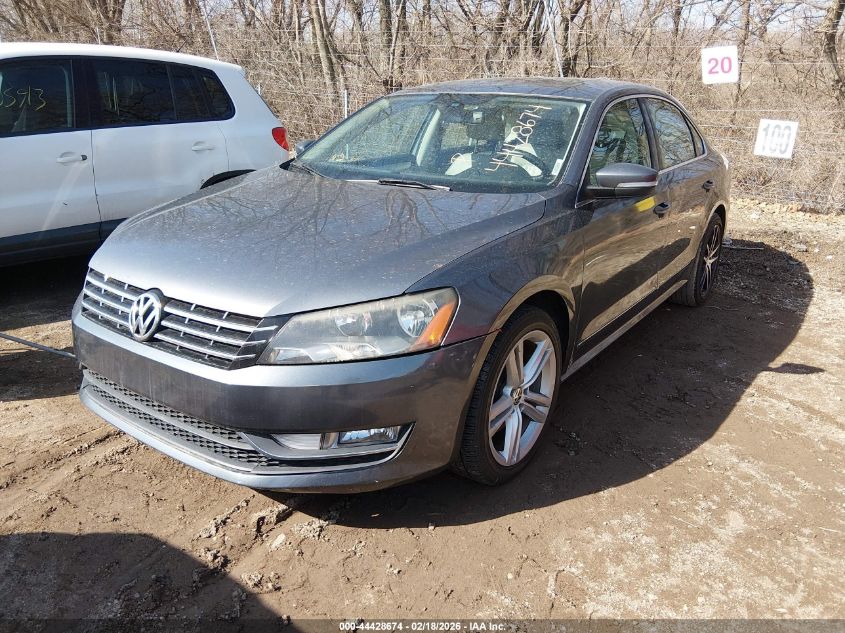2013 Volkswagen Passat 2.0L Tdi Se