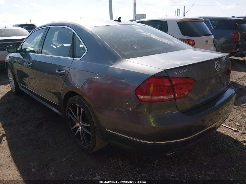 2013 Volkswagen Passat 2.0L Tdi Se
