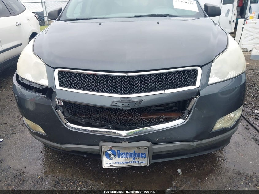 2012 Chevrolet Traverse 3.6 Ls grey Lot 111044428898 Vin 1GNKREED5CJ404196