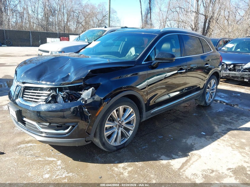 Vin: 2lmpj8lp1jbl38719, lot: 44925598, lincoln mkx reserve 20182