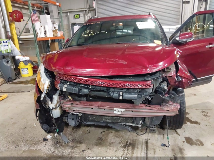 FORD EXPLORER 2013 VIN 1FM5K7F80DGC59862