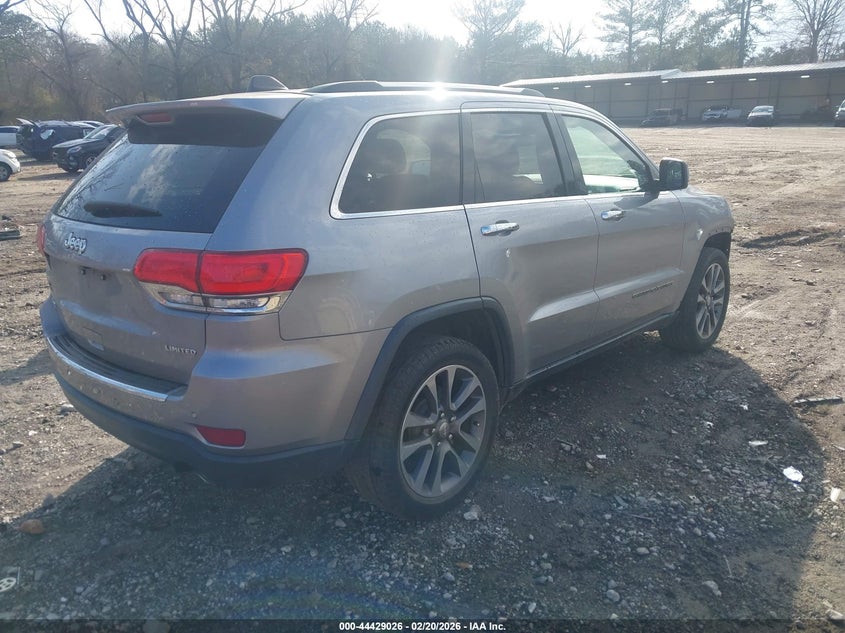 2018 Jeep Grand Cherokee Limited 4X4