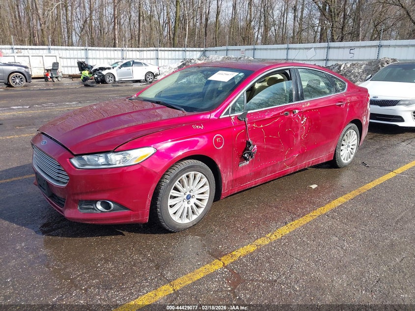 2016 Ford Fusion Energi Se Luxury