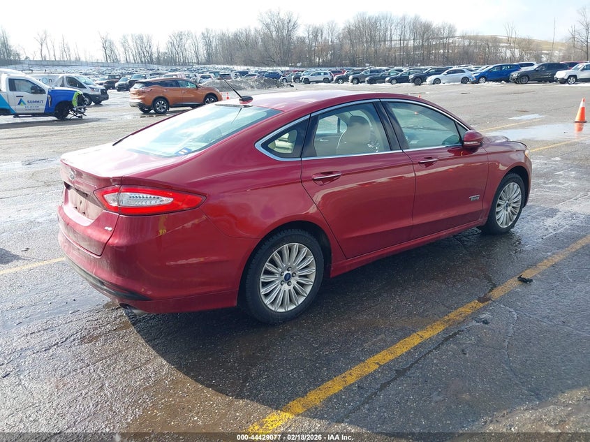 2016 Ford Fusion Energi Se Luxury