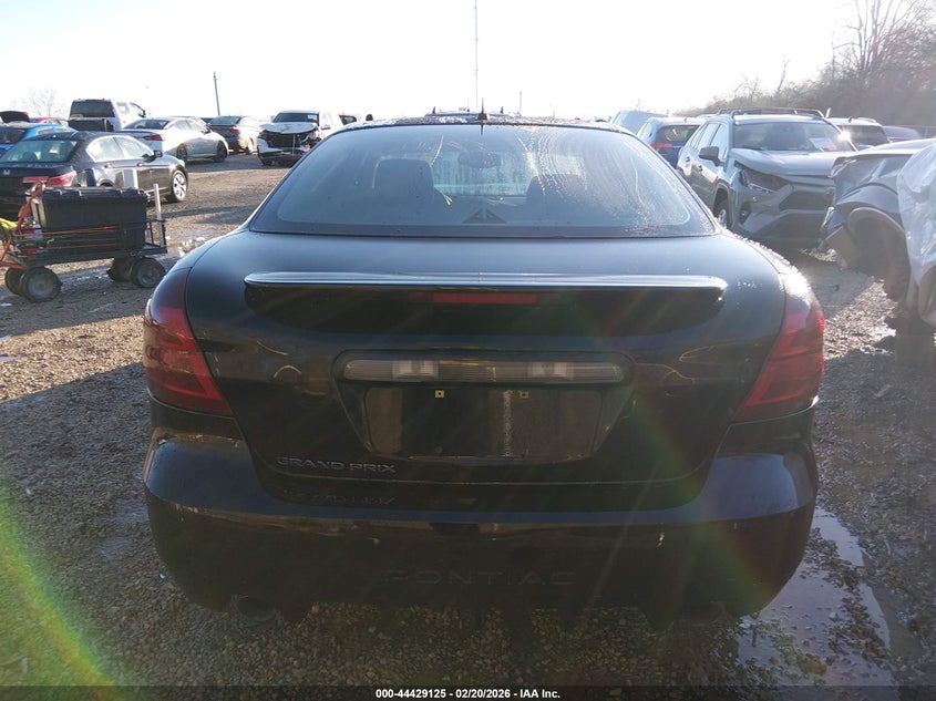 2006 Pontiac Grand Prix VIN: 2G2WP552661208611 Lot: 44429125