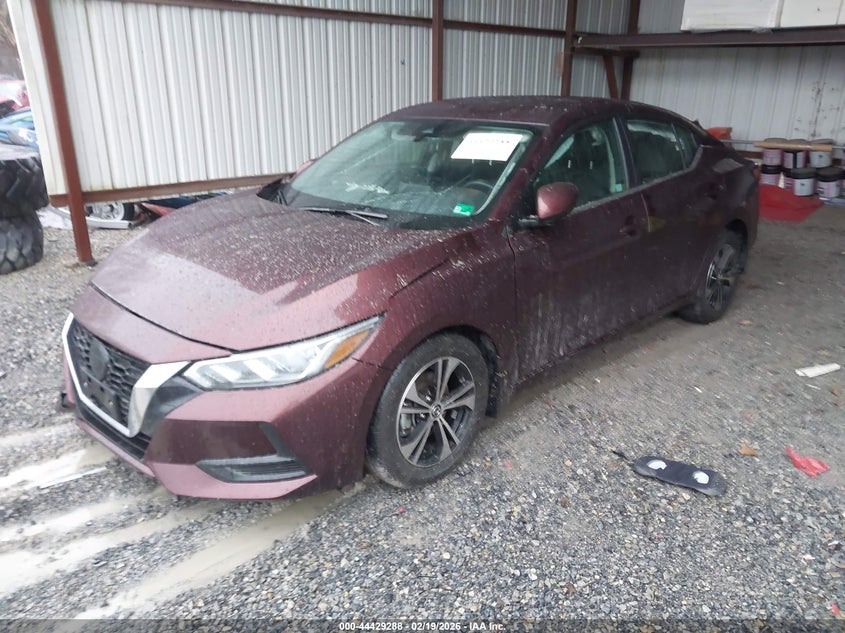 2022 Nissan Sentra Sv Xtronic Cvt