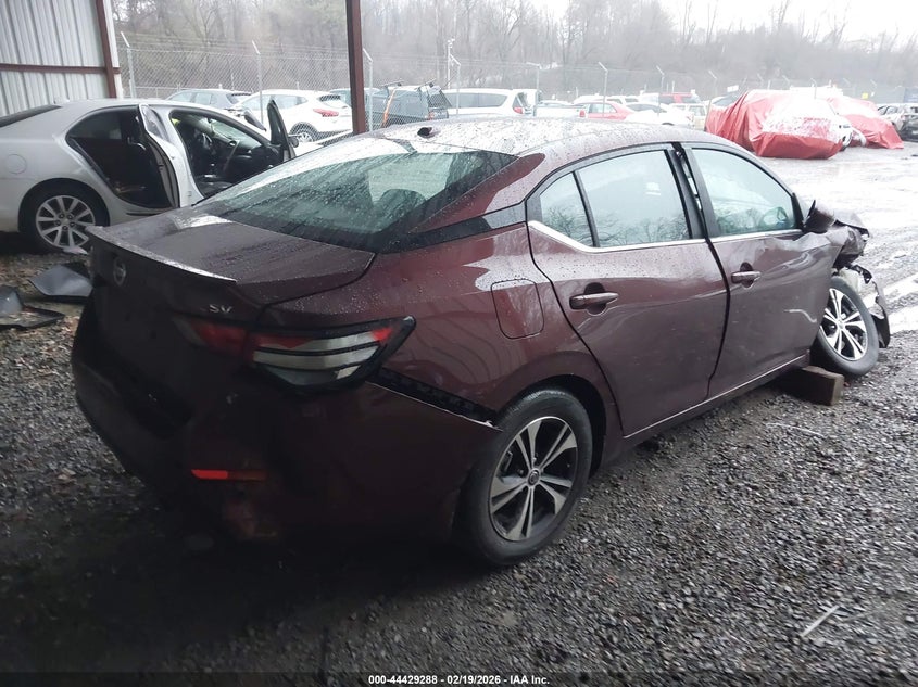 2022 Nissan Sentra Sv Xtronic Cvt