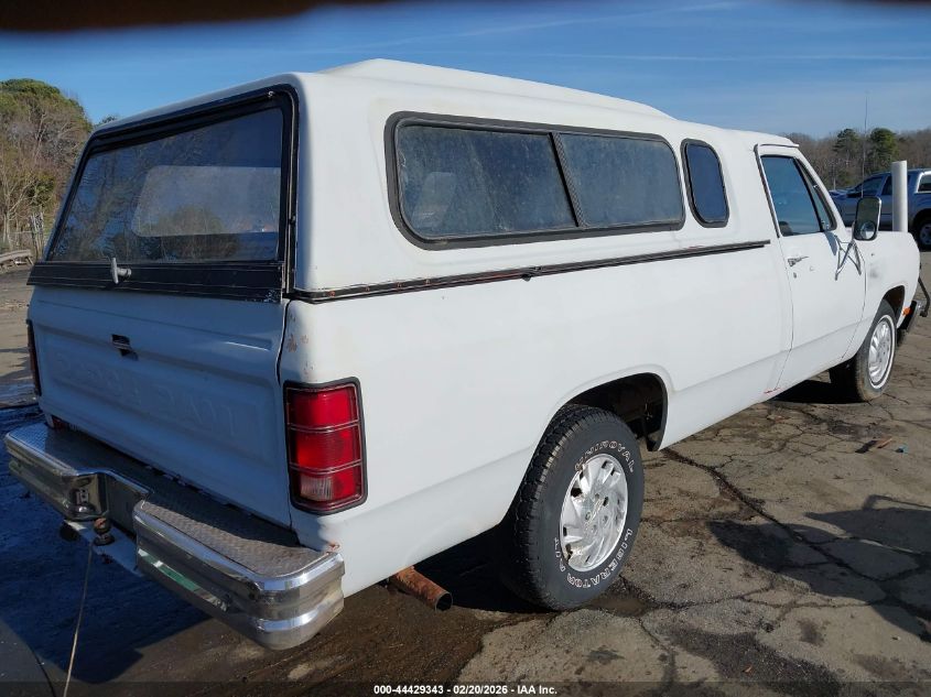 1987 Dodge D-Series D150