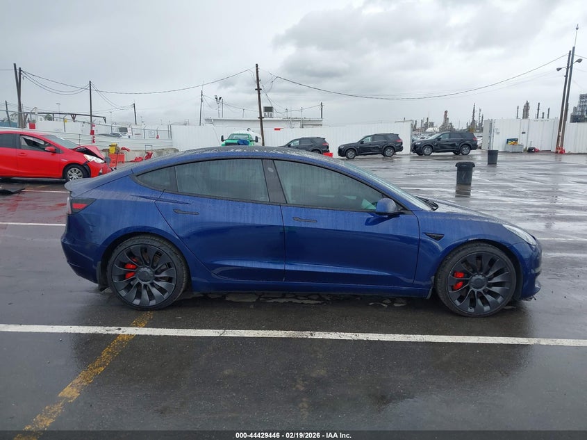 2023 Tesla Model 3 Performance Dual Motor All-Wheel Drive VIN: 5YJ3E1EC0PF382629 Lot: 44429446