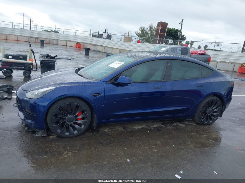 2023 Tesla Model 3 Performance Dual Motor All-Wheel Drive VIN: 5YJ3E1EC0PF382629 Lot: 44429446