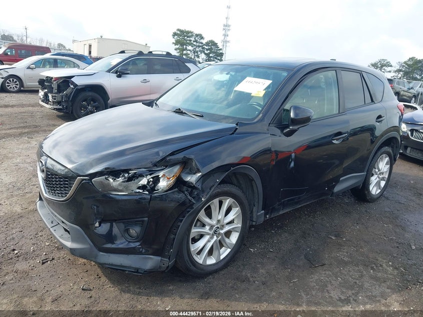Vin: jm3ke4dy0e0327692, lot: 44926211, mazda cx-5 grand touring 20142