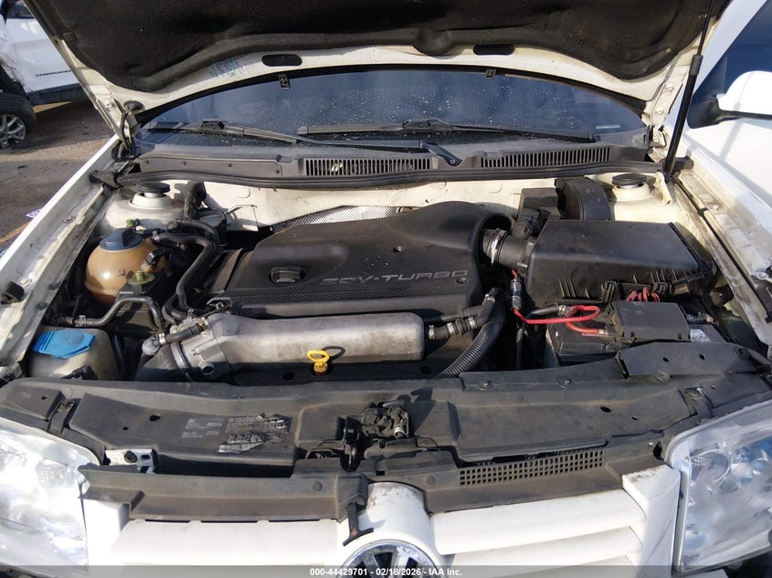 2001 Volkswagen Jetta Gls 1.8L Turbo VIN: 3VWSD69MX1M100849 Lot: 44429701