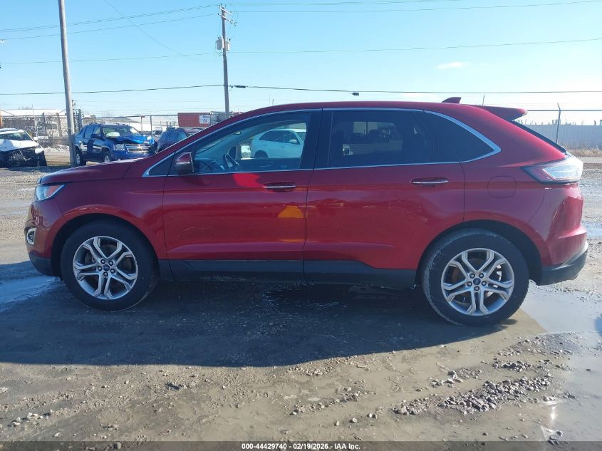 2016 Ford Edge Titanium VIN: 2FMPK4K99GBB66923 Lot: 44429740