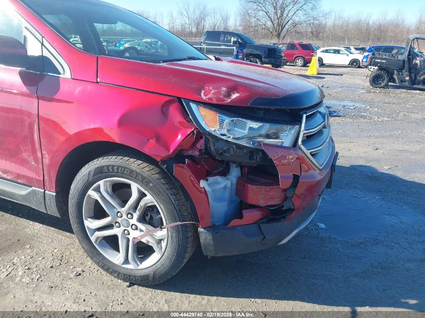 2016 Ford Edge Titanium VIN: 2FMPK4K99GBB66923 Lot: 44429740
