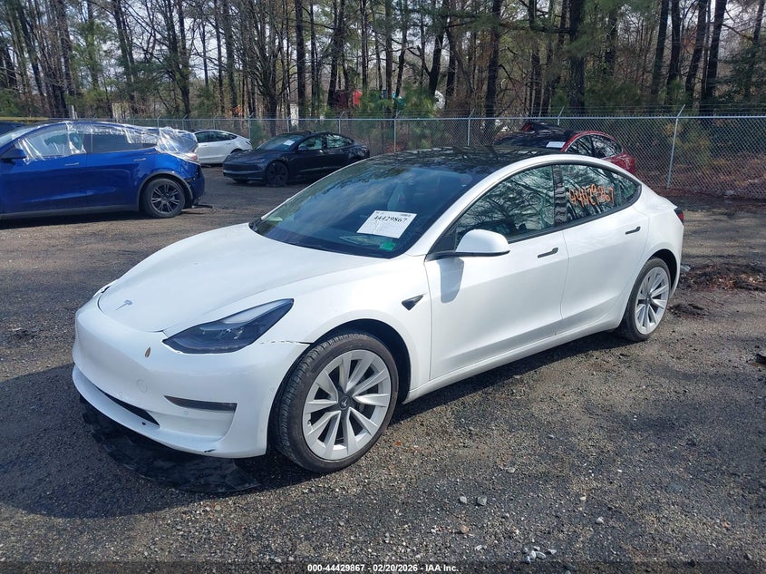 2022 Tesla Model 3 Long Range Dual Motor All-Wheel Drive