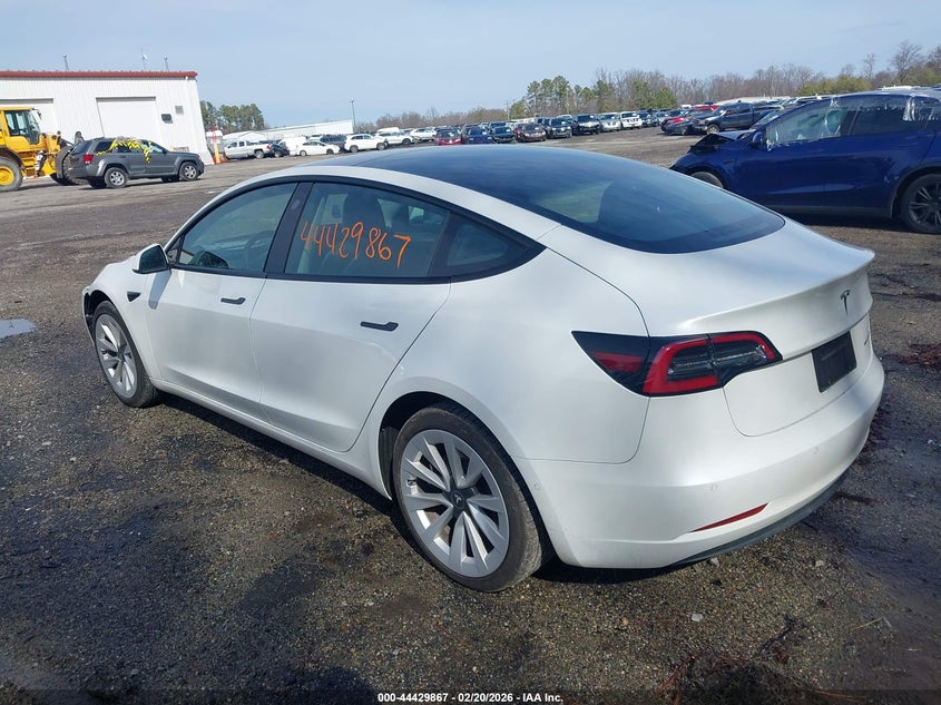 2022 Tesla Model 3 Long Range Dual Motor All-Wheel Drive