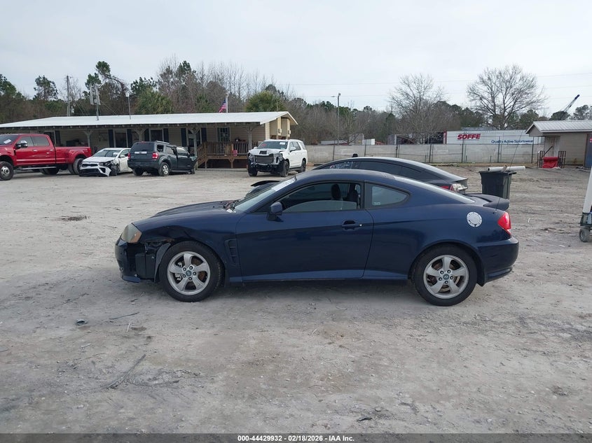 2005 Hyundai Tiburon Gs VIN: KMHHM65D35U158754 Lot: 44429932