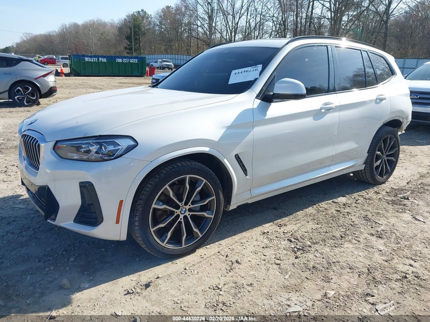 2022 BMW X3 Sdrive30I