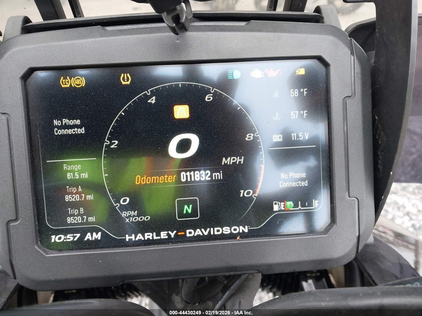 2021 Harley-Davidson Ra1250 S VIN: 1HD1ZES20MB307554 Lot: 44430249